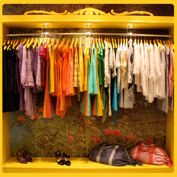 rainbow wardrobe