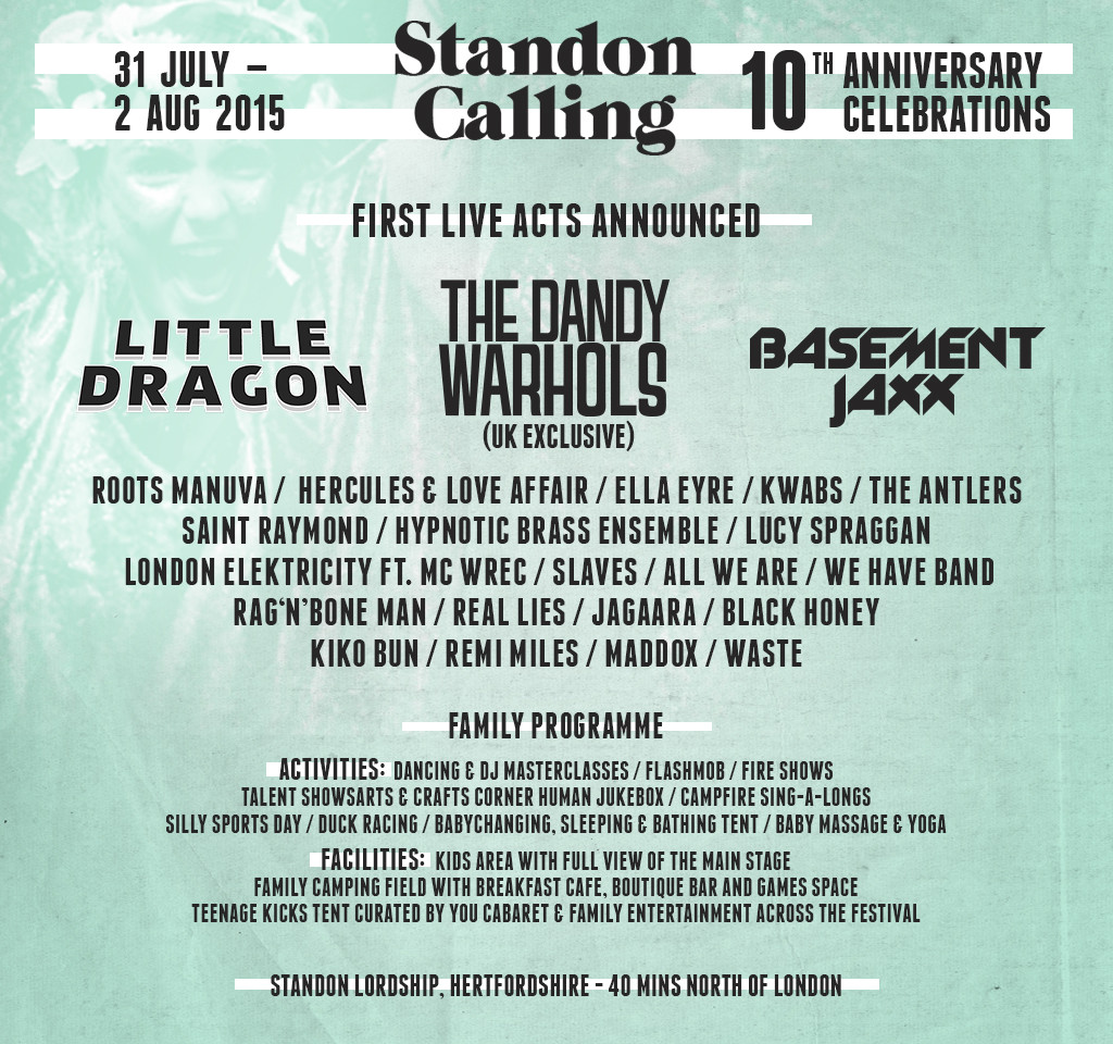 Standon Calling line up