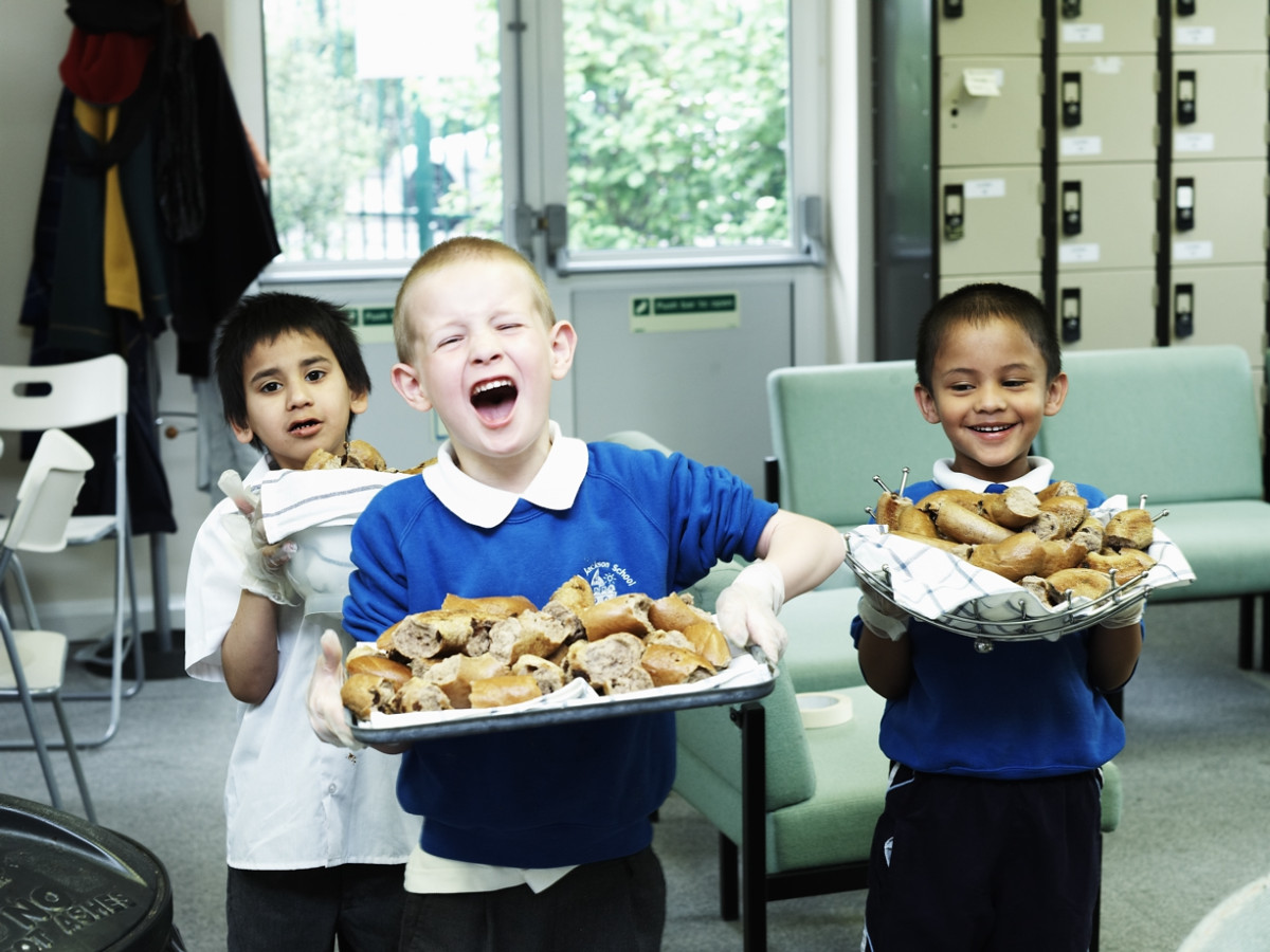 Photgraphy for Magic Breakfast, at Cyrille Jackson school in Tower Hamlets.