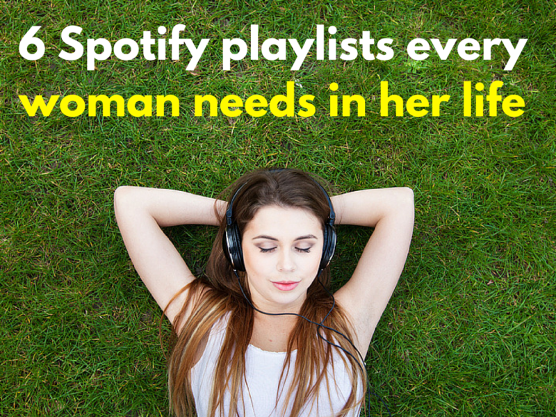  6 Spotify playlists 