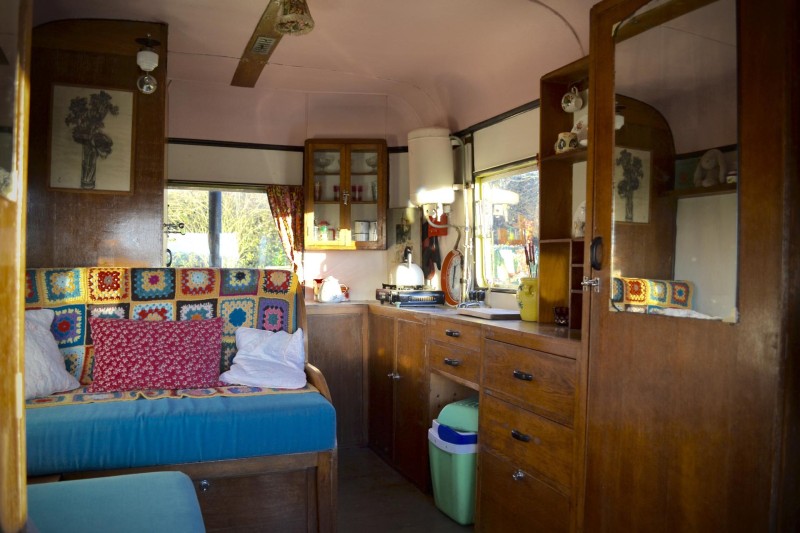 Mad Dogs and Vintage Vans glamping vintage caravans