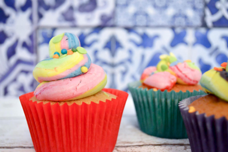 unicorn poo cupcakes 