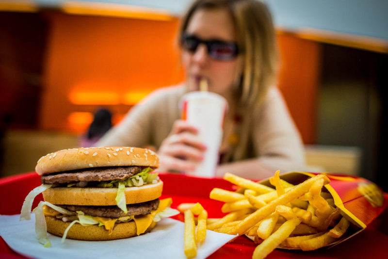 Mcdonalds Big Mac and fries
