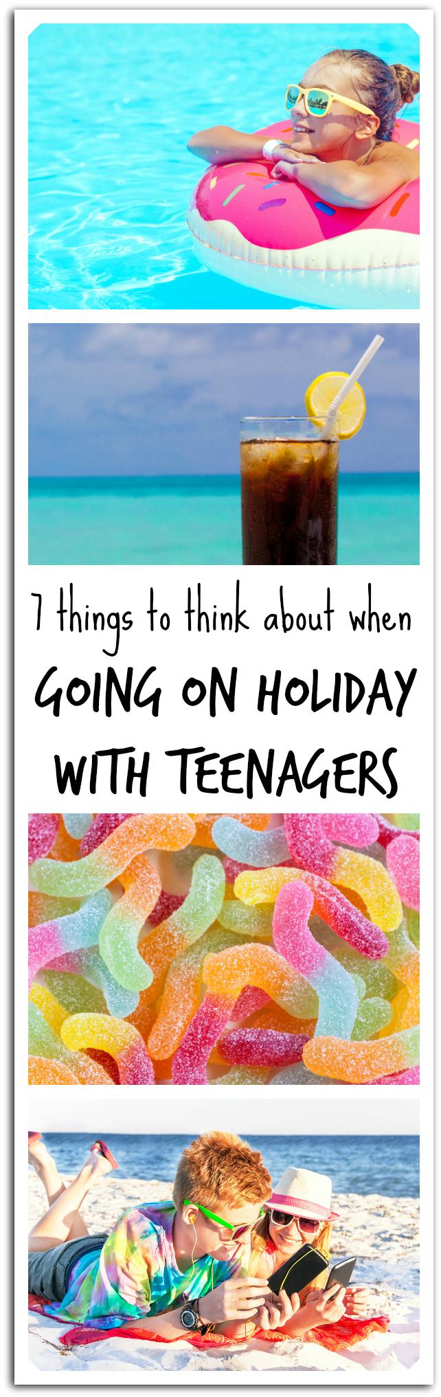 tips for holidays with teenagers