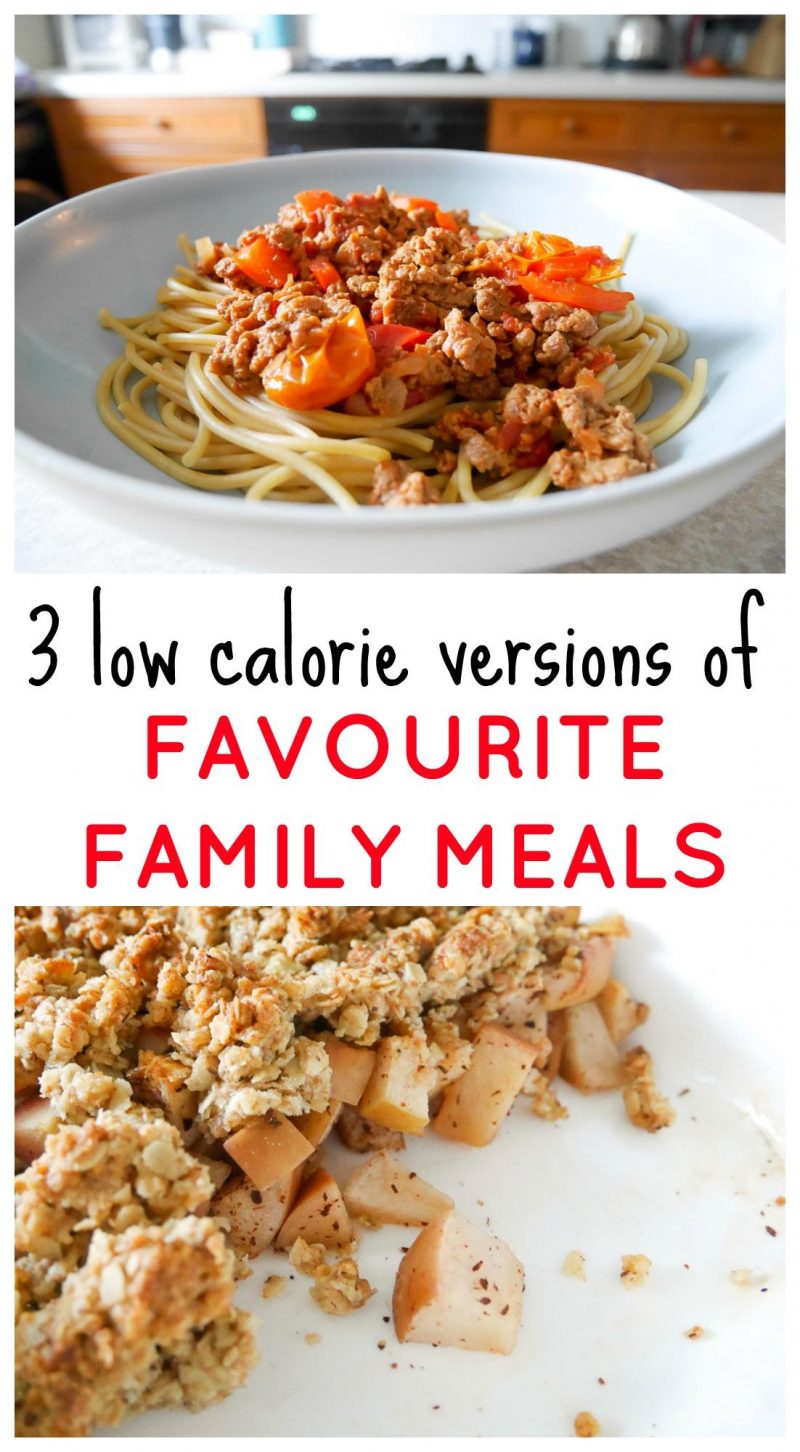 low calorie family meal ideas
