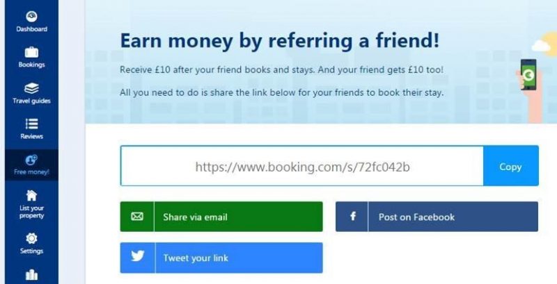 Booking.com discount code