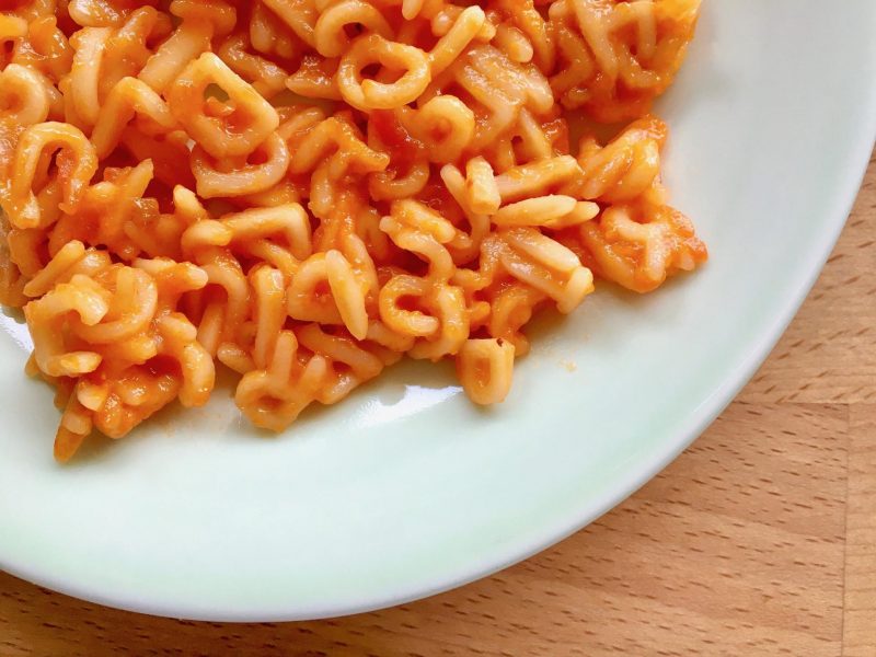 homemade alphabet spaghetti recipe