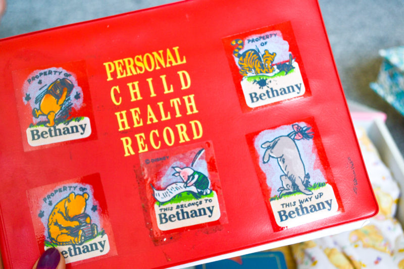 Personal child health record red book