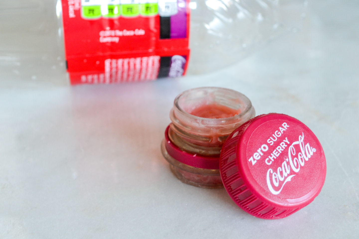 Coca-Cola bottle cap lip balm