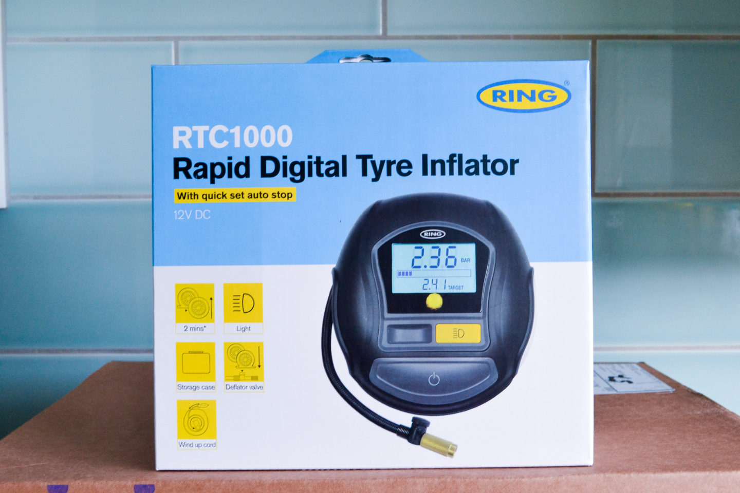 Ring digital tyre inflator review