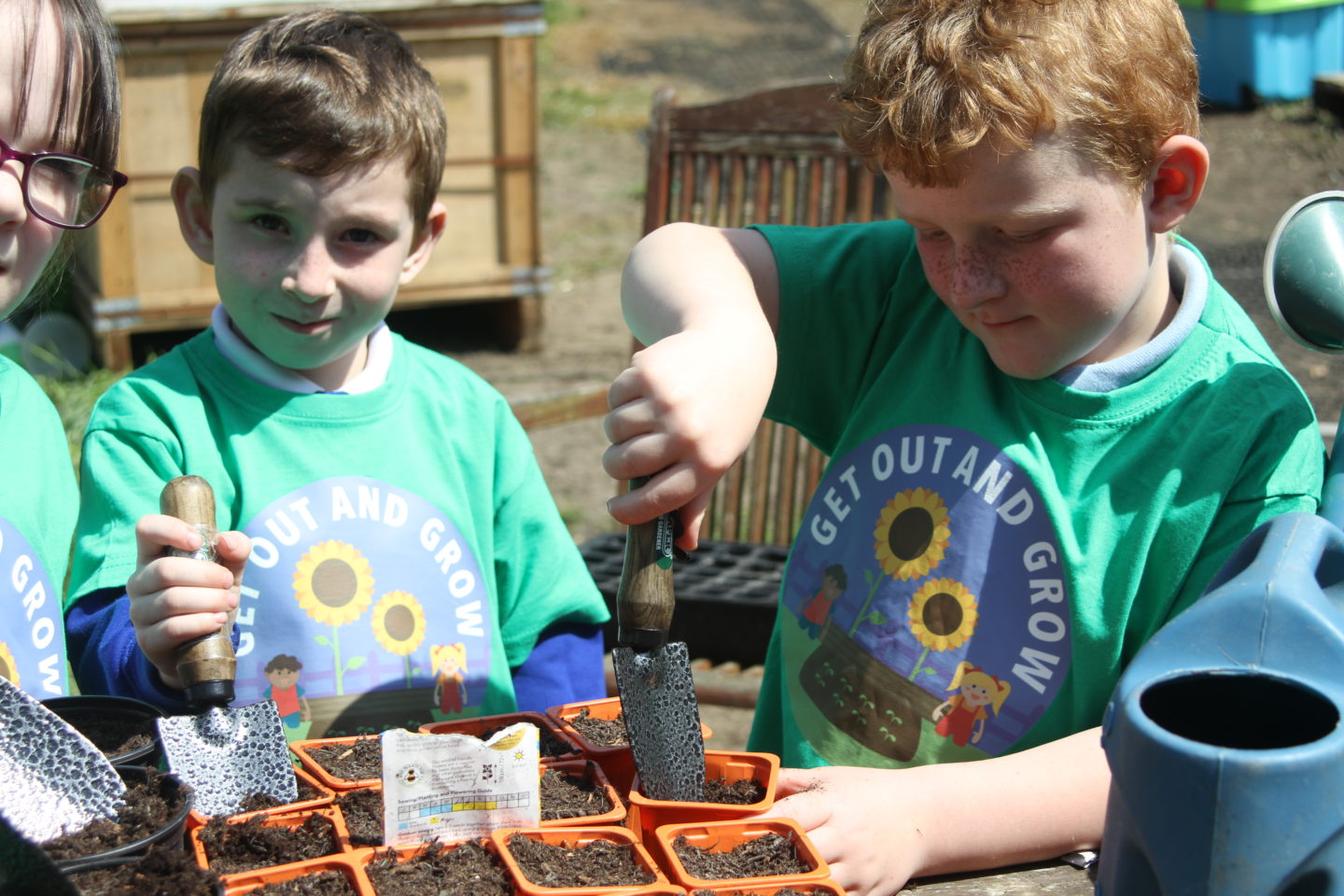 win gardening equipment for schools
